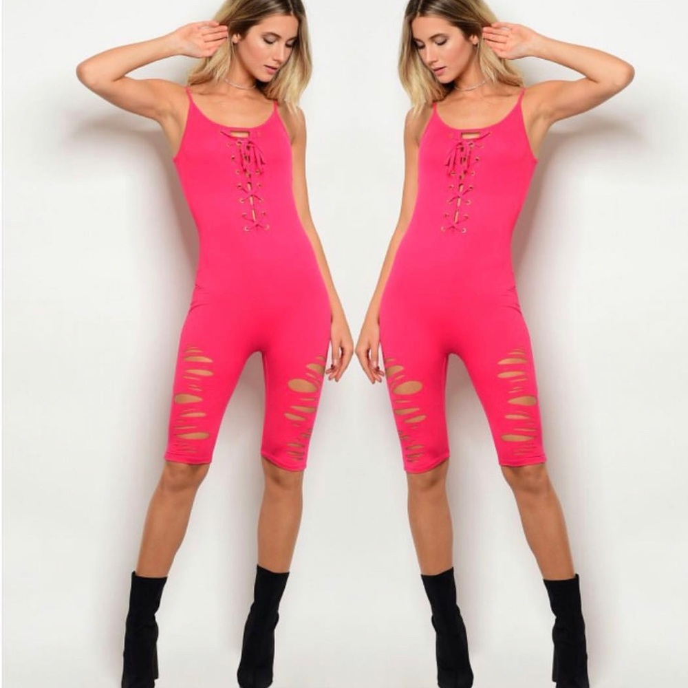 Distressed Jumpsuit - Picture 3 of 3